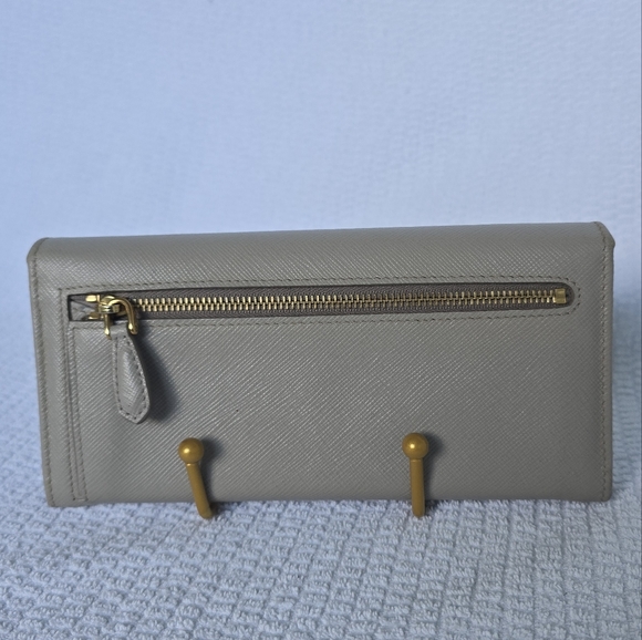 Prada Saffiano Leather Long Wallet - Picture 4 of 12